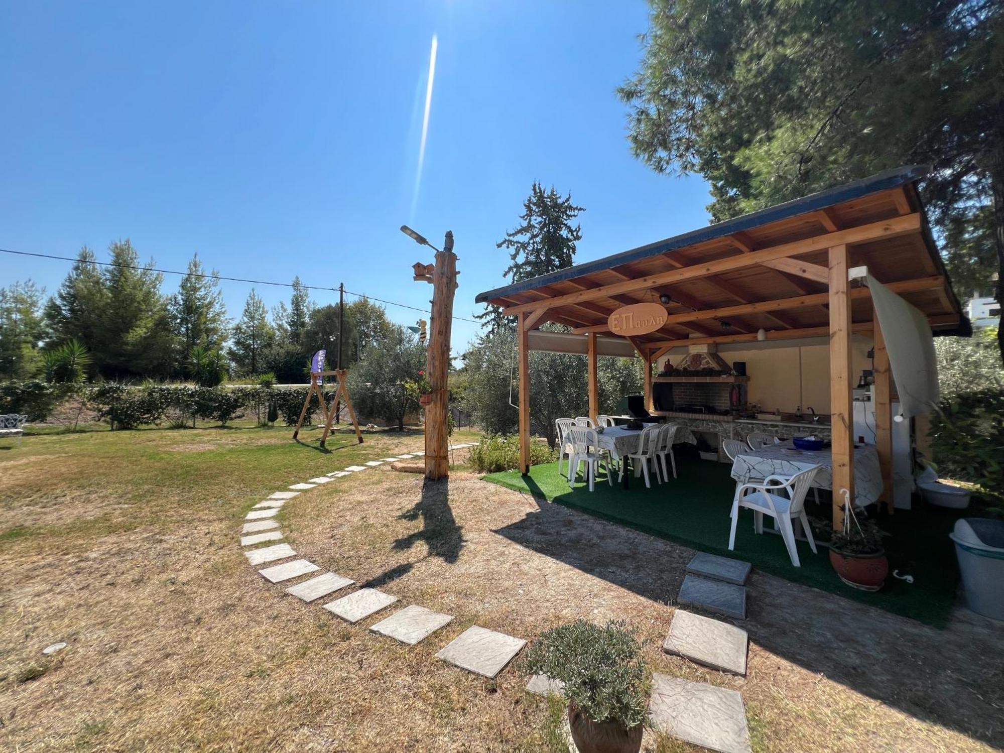 Apartamento Epavli Xenia Pefkochori-Paliouri 50M Exterior foto