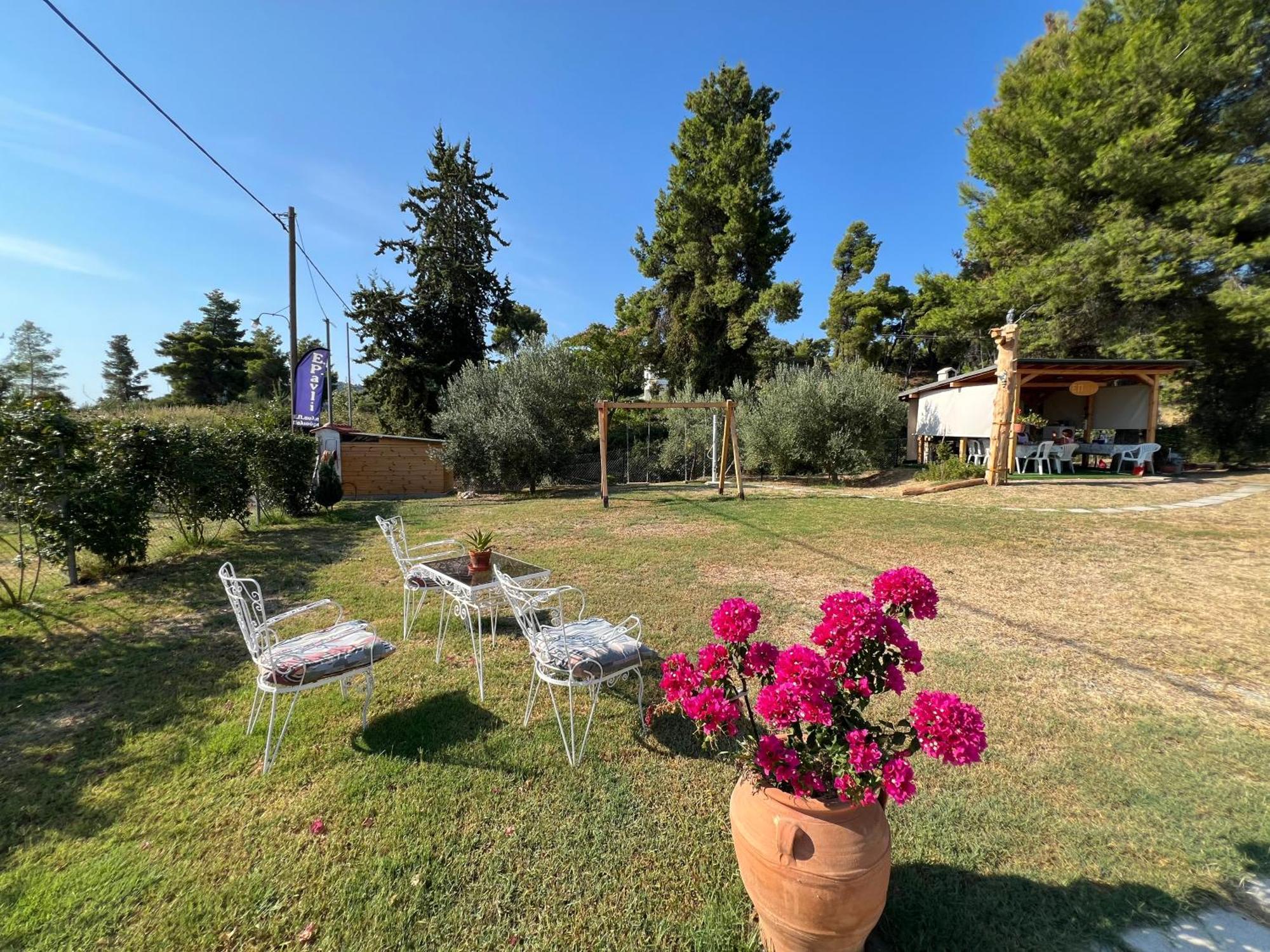 Apartamento Epavli Xenia Pefkochori-Paliouri 50M Exterior foto